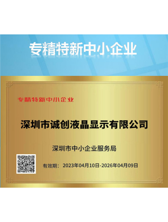 專精特新中小企業(yè)